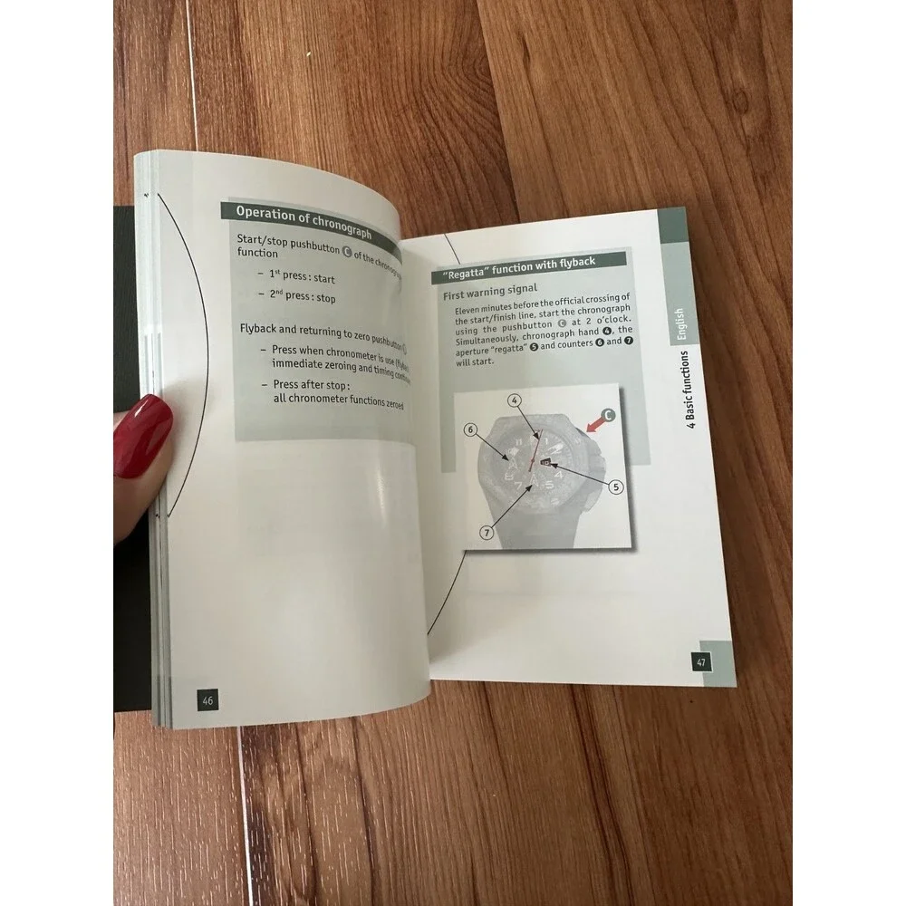 Audemars Piguet Instructions Book Chronograph Self Winding Calibre 2326/2848